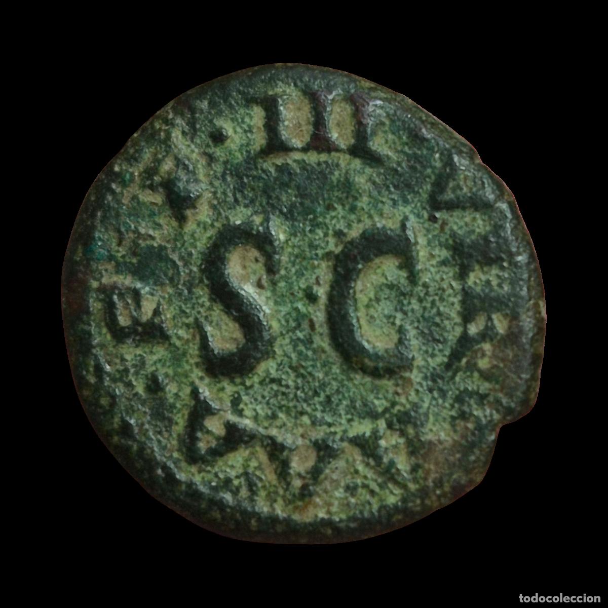 Monedas Imperio romano: NT/ CUADRANTE AUGUSTO 9 a.C. (A1085) - Foto 2