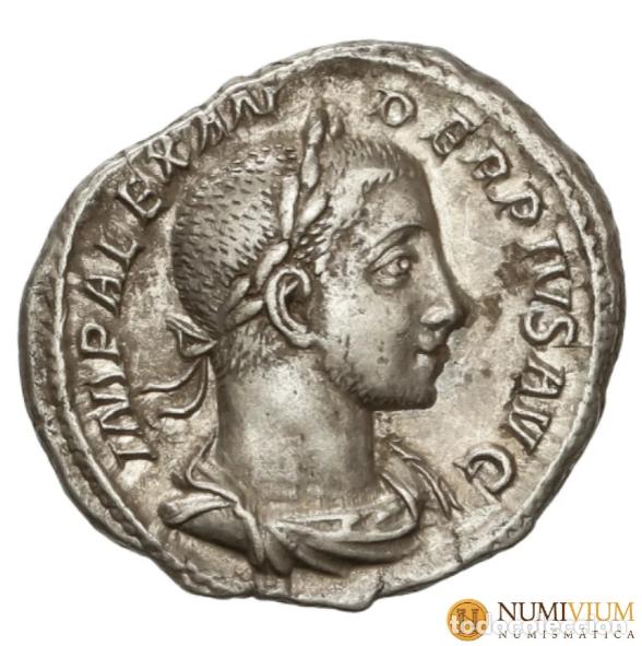 Monedas Imperio Romano: Dinast&iacute;a Severa &middot; Alejandro Severo &middot; Denario &middot; 231-235 d.C.