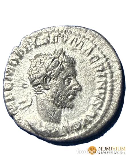 Monedas Imperio Romano: &iexcl;&iexcl;Macrino!! (217-218 dC). Denario. Roma. RIC IV-76b. Muy escasa. MBC+
