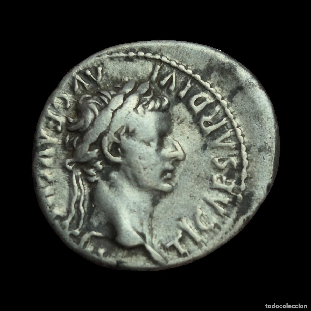Monedas Imperio Romano: NT / DENARIO TIBERIO DEL TRIBUTO (A1087)