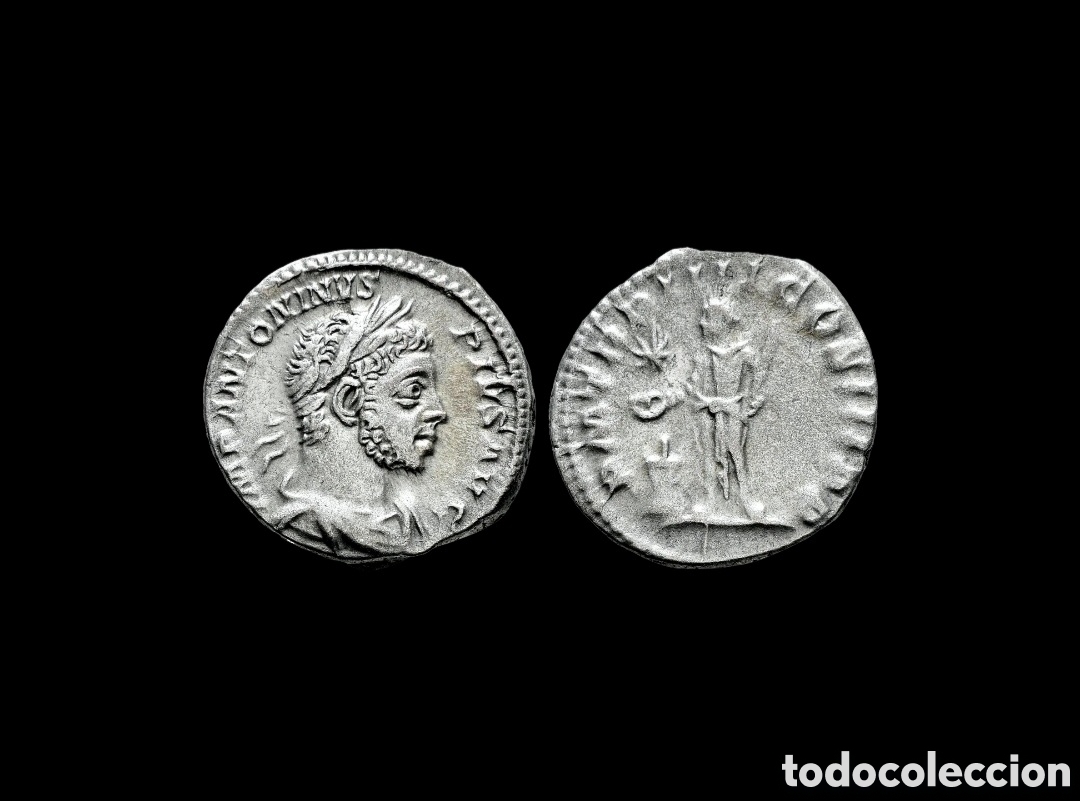 Monedas Imperio Romano: Denario Emperador Heliogabalo (este art&iacute;culo s&oacute;lo entrega en mano en Madrid)