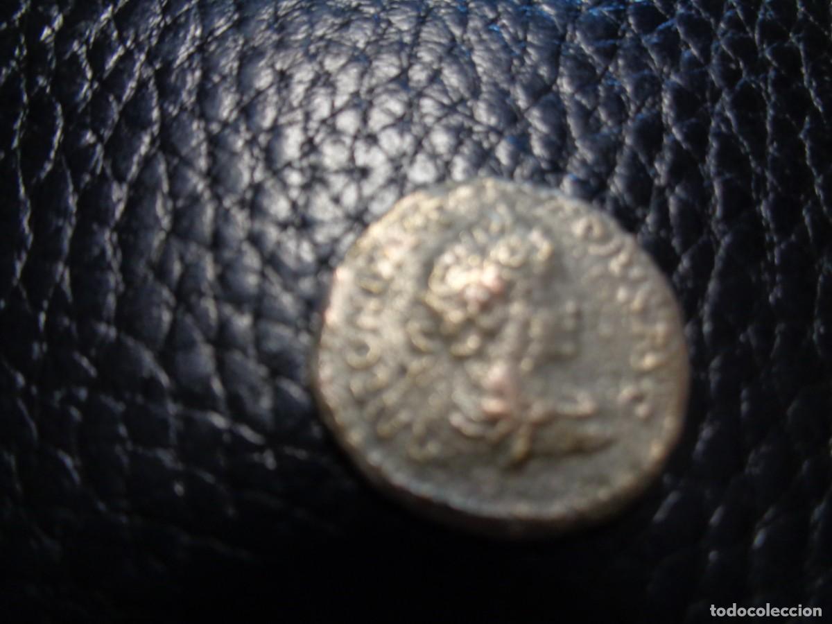 Monedas Imperio Romano: Denario Caracalla 182 a 217 D.C. plata libertas AVG. original
