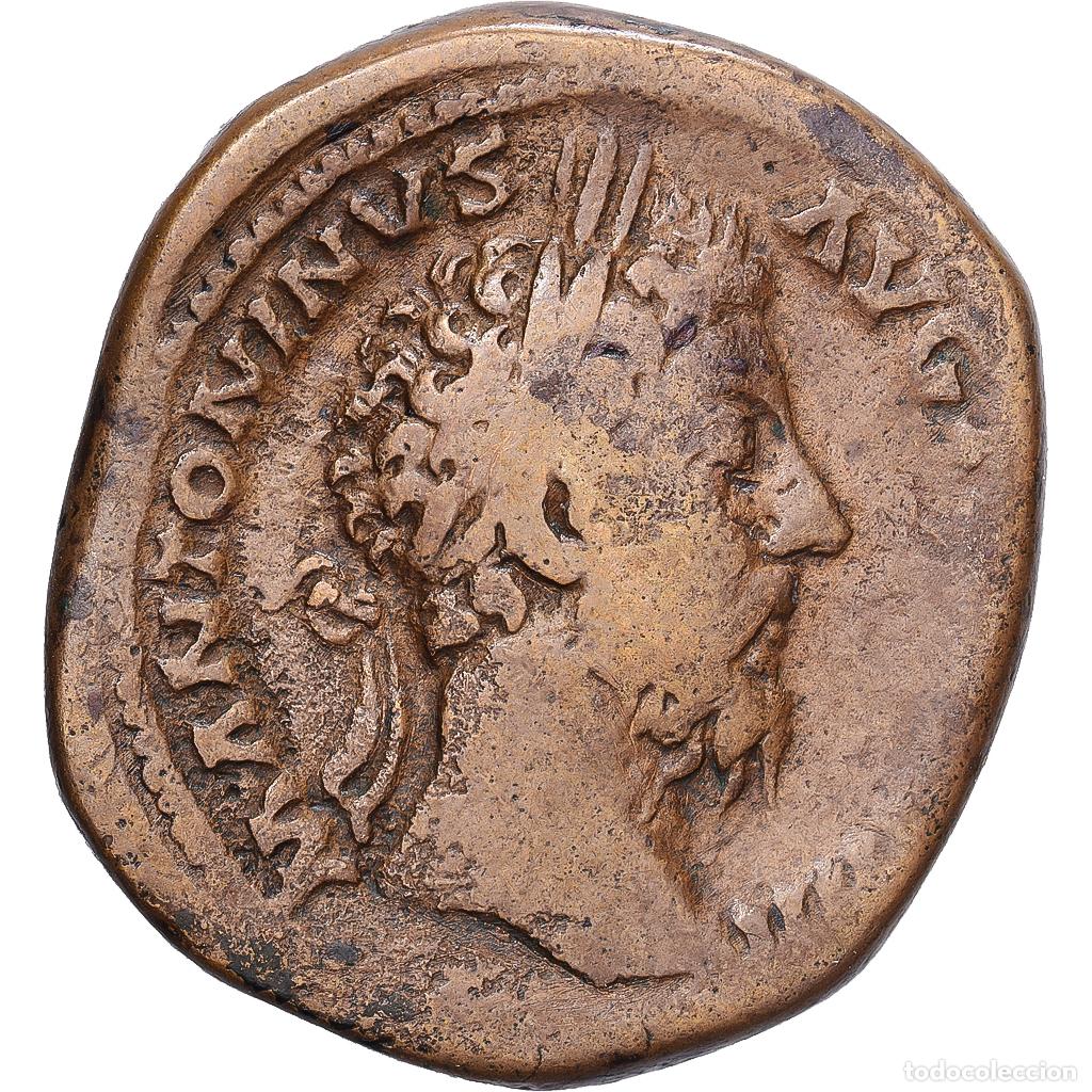 Monedas Imperio Romano: [#1203032] Roman Empire, Marcus Aurelius, Sestercio, 169, Rome, Bronce, BC+