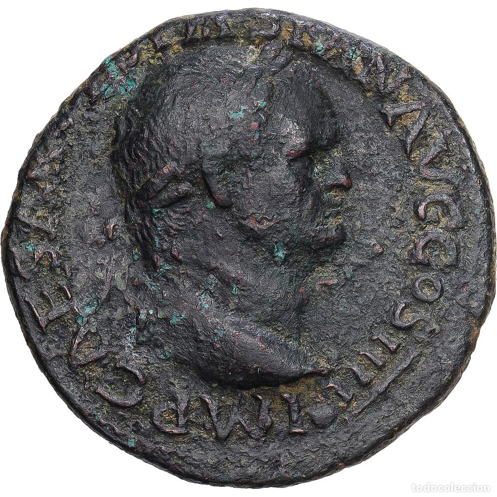 Monedas Imperio Romano: [#1203039] Roman Empire, Vespasian, As, 72, Lyon - Lugdunum, Bronce, MBC