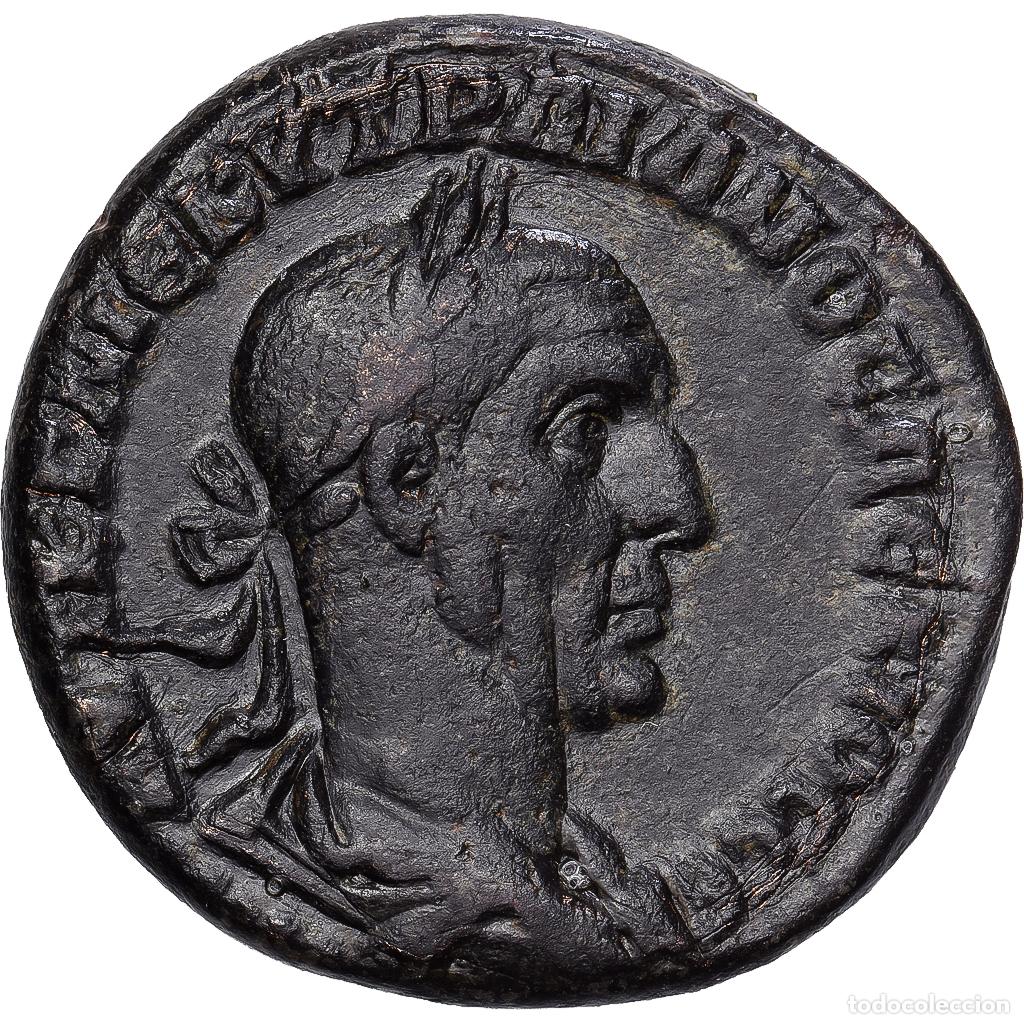Monedas Imperio Romano: [#1203024] Seleucis and Pieria, Trajan Decius, Tetradrachm, 251, Antioch, Vell&oacute;n, MBC