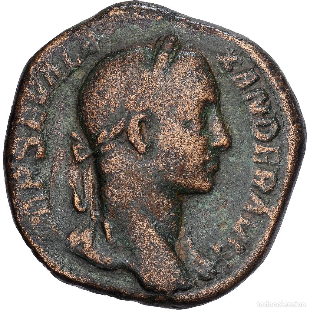 Monedas Imperio Romano: [#1203018] Roman Empire, Severus Alexander, Sestercio, 229, Rome, Bronce, MBC