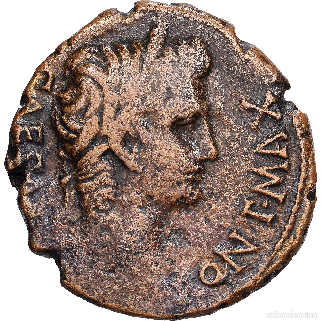 Monedas Imperio Romano: [#1203026] Roman Empire, Auguste, As, 7-3 BC, Lyon - Lugdunum, Bronce, BC+