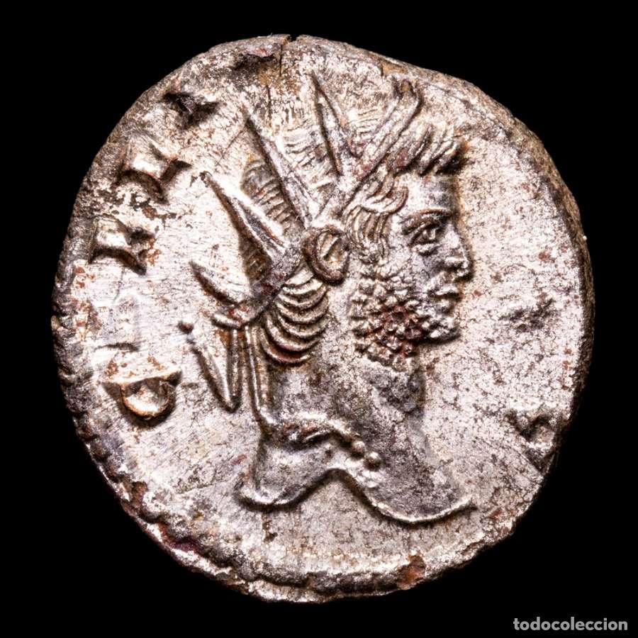 Monedas Imperio Romano: Galieno, 253-268 d.C. antoniniano, Roma. VICTORIA AET - Z