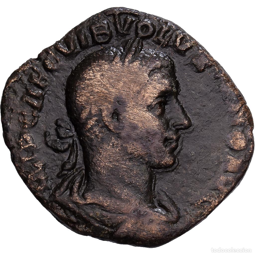 Monedas Imperio Romano: [#1203021] Roman Empire, Volusian, Sestercio, 252, Rome, Bronce, BC+