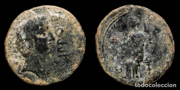 Monedas Imperio Romano: Ancient Hispania - Irippo, Dos Hermanas (Sevilla) Ae Semis - 29 mm / 10.31 gr.