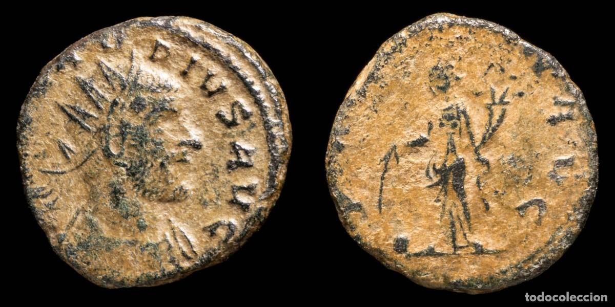 M&uuml;nzen R&ouml;misches Reich: Claudio II - PROVIDEN AVG - 17 mm / 2.46 gr.