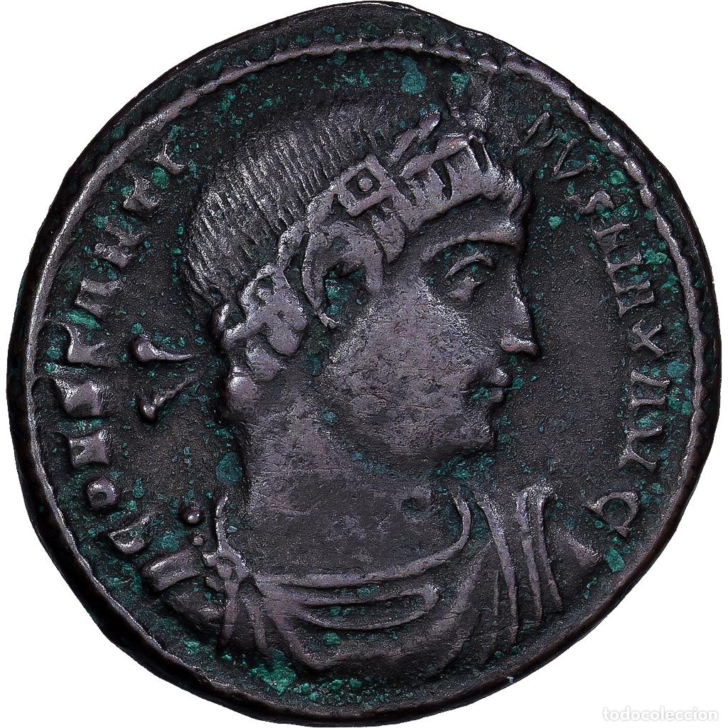Monedas Imperio Romano: [#1202955] Roman Empire, Constantine I, Follis, 330-333, Constantinople, Bronce, MBC