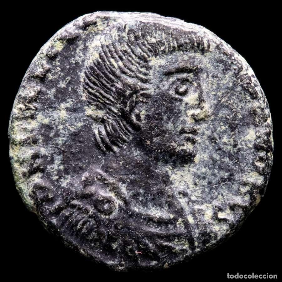Monedas Imperio Romano: Juliano II 361-363 dC. - &AElig;3 de Cizico - Jinete caido ✩ / SMK&Delta;