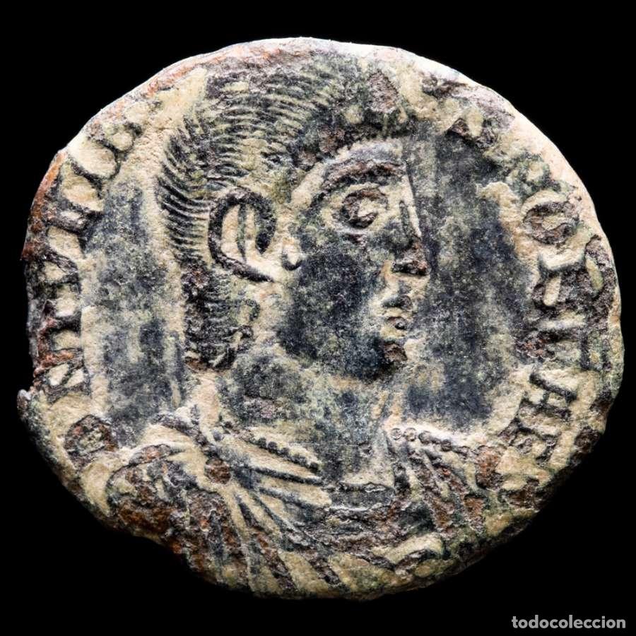 Monedas Imperio Romano: Juliano II cesar Maiorina. Arles. FEL TEMP REPARATIO M TCON (4623)