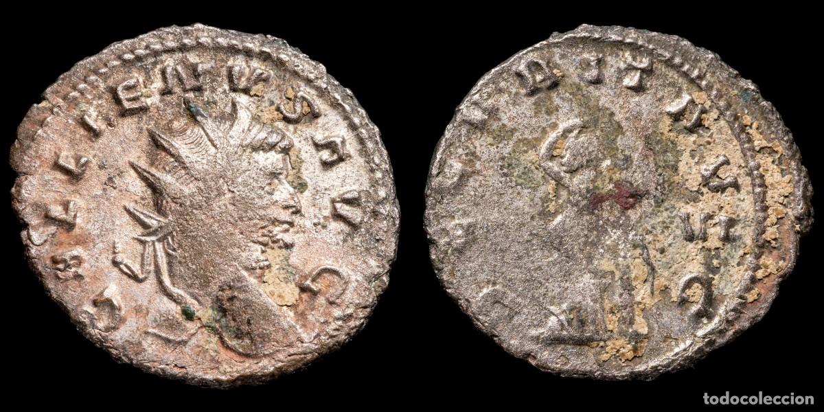 Monedas Imperio Romano: Gallienus Antoninianus - SECVRIT AVGG - 22 mm / 3.05 gr.