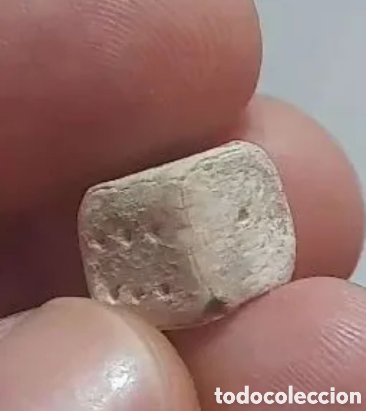 Monedas Imperio romano: RARO DADO ROMANO DE PLOMO - Foto 1
