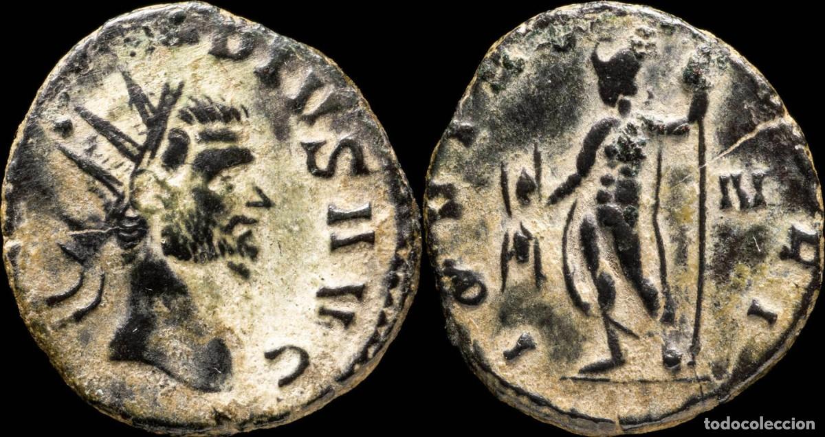 M&uuml;nzen R&ouml;misches Reich: Claudio II - IOVI VICTORI - 19 mm / 2.77 gr.