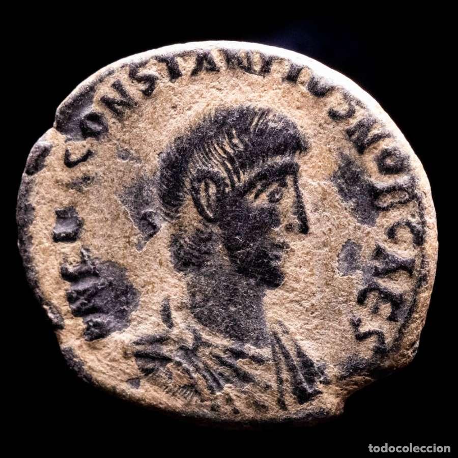 Monedas Imperio Romano: Constancio Galo - &AElig; Maiorina, Cizico - FEL TEMP REPARATIO. &Gamma;