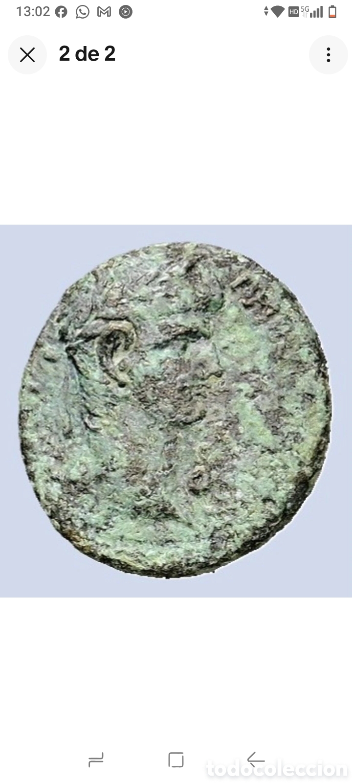 Monedas Imperio Romano: Bonito semis de Ner&oacute;n romanos.Antioqu&iacute;a. Ner&oacute;n (54-68