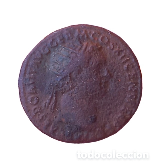 Monedas Imperio Romano: AS Domiciano 81-96 D.C A Domiciano 81-96 d.C. RomaDupondio &AElig; 26mm, 8,61gra EN M B C