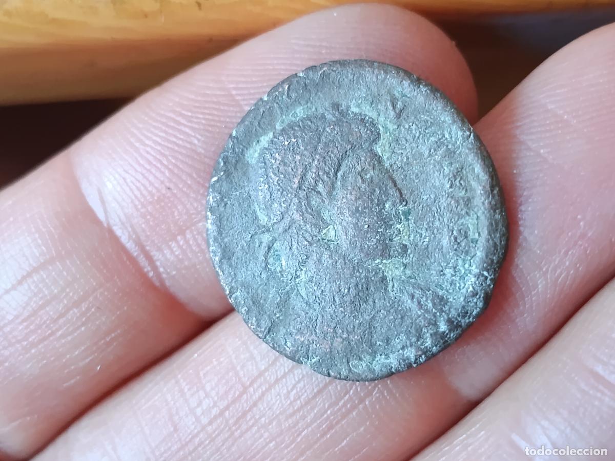 Monedas Imperio Romano: Moneda romana original. Maiorina