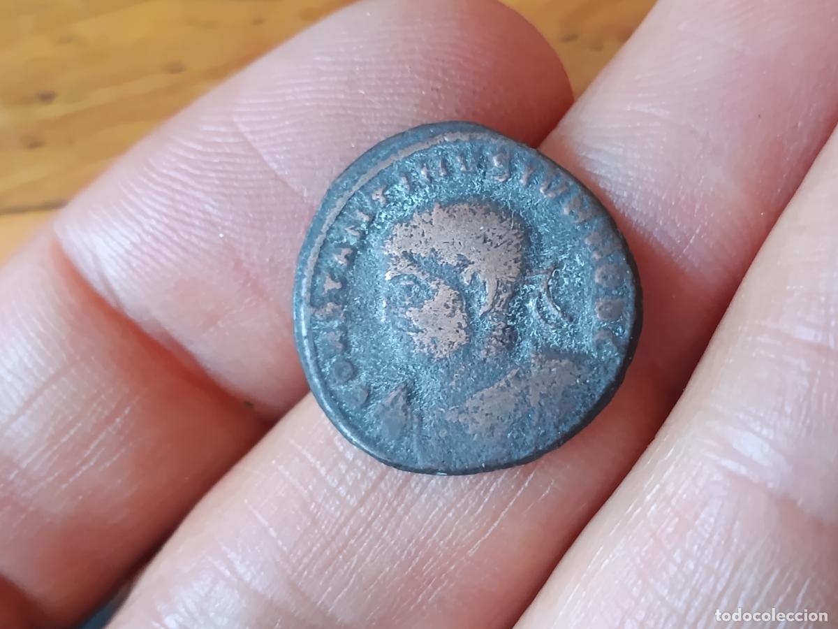 Monedas Imperio Romano: Moneda romana original. Constantino I