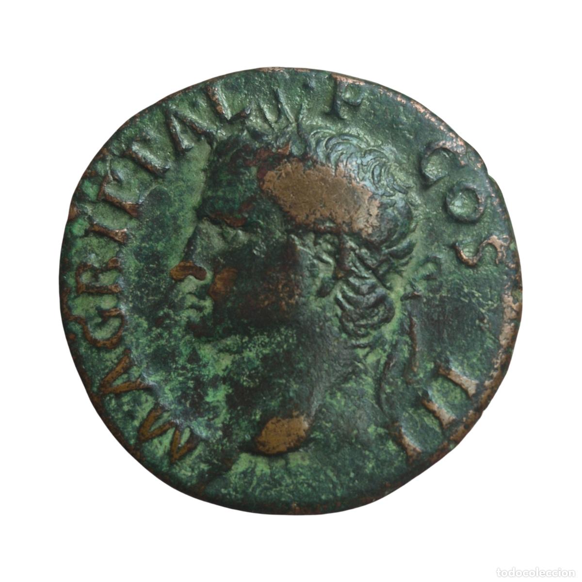 Monedas Imperio Romano: NT/ BONITO AS DE AGRIPA (A932)