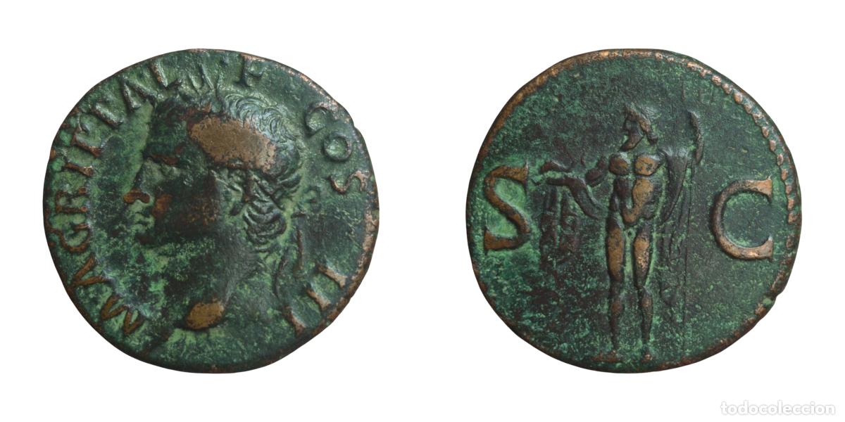 Monedas Imperio romano: NT/ BONITO AS DE AGRIPA (A932) - Foto 3