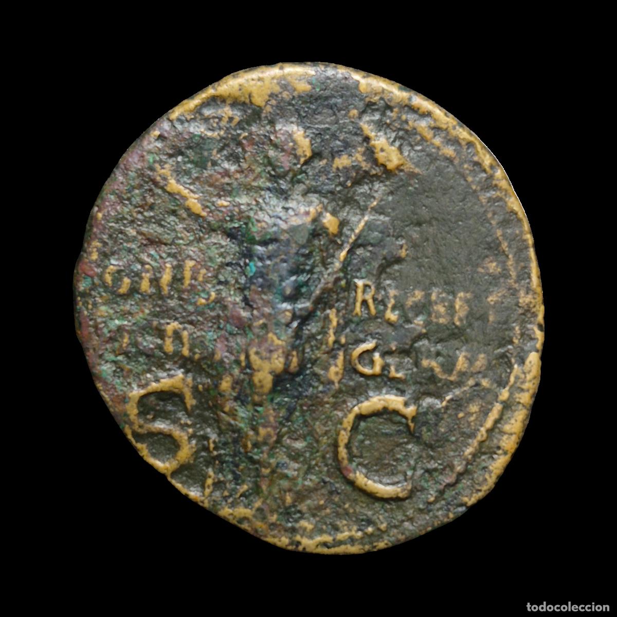 Monedas Imperio Romano: NT/ ESCASO DUPONDIO GERMANICO (A933)
