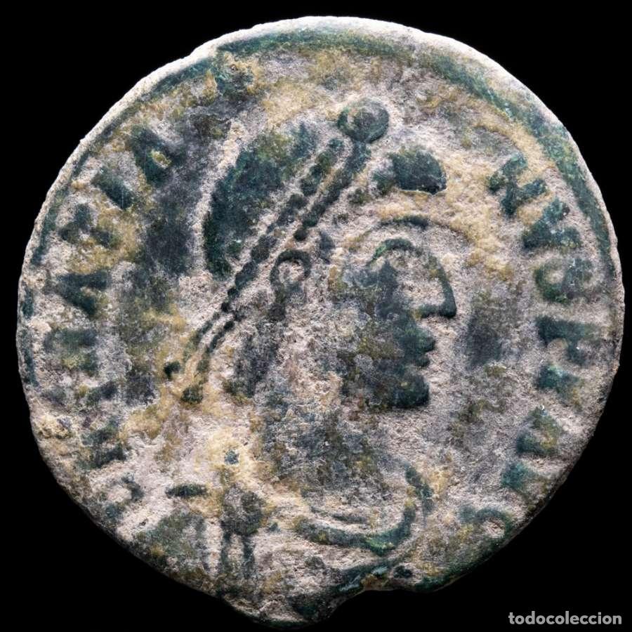 Monedas Imperio Romano: Graciano (378-383 d.C.) Maiorina. Arelate. REPARATIO REI PVB (6071)