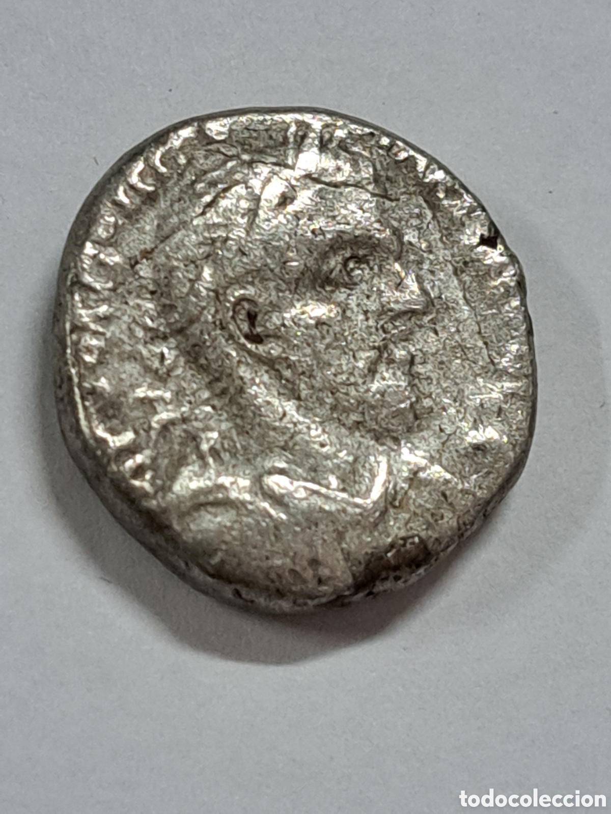 Moedas Imp&eacute;rio Romano: Tetradracma de plata del emperador Macrinus acu&ntilde;ada en Siria a&ntilde;o 217-2186
