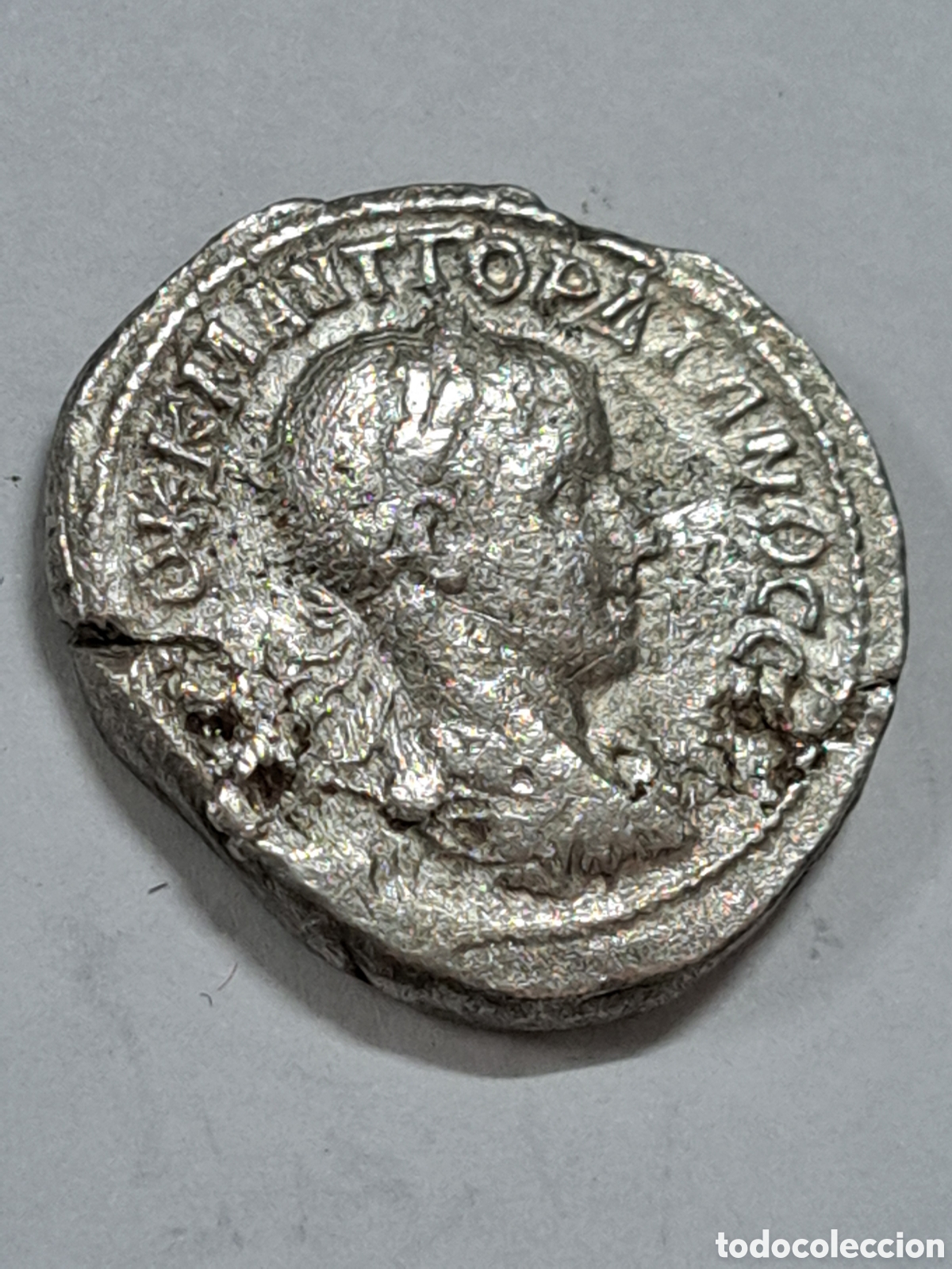 Monedas Imperio Romano: Tetradracma de plata emperador Gordiano III 238-244 D.c Antioquia