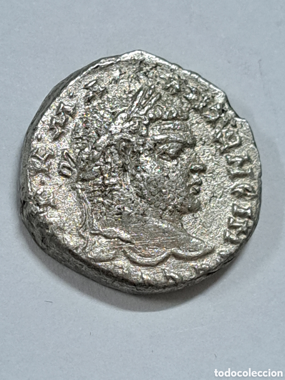 Monedas Imperio Romano: Tetradracma de plata emperador Caracalla 215-217 D.c Antioquia