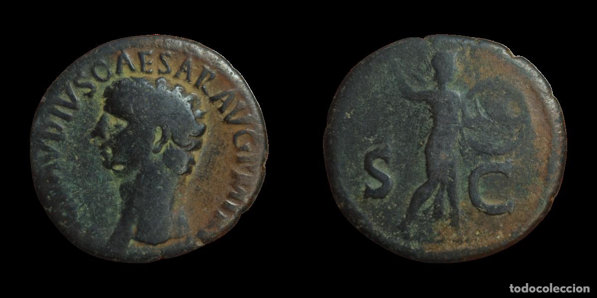 Monedas Imperio romano: NT/ AS CLAUDIO REV. PALAS (A1094) - Foto 3