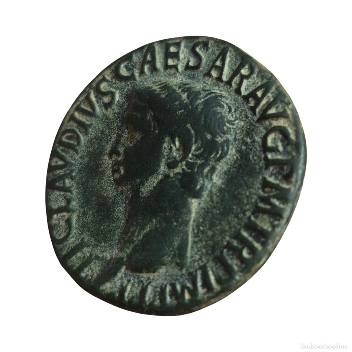 Monedas Imperio romano: NT/ EXCELENTE AS CLAUDIO REV. CONSTANTIAE (A935) - Foto 4