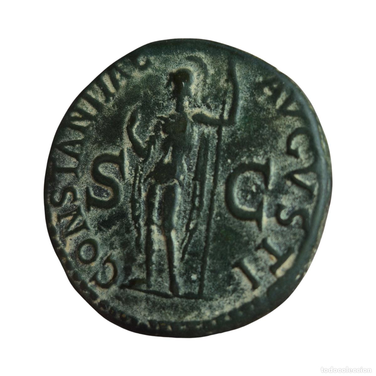 Monedas Imperio romano: NT/ EXCELENTE AS CLAUDIO REV. CONSTANTIAE (A935) - Foto 5