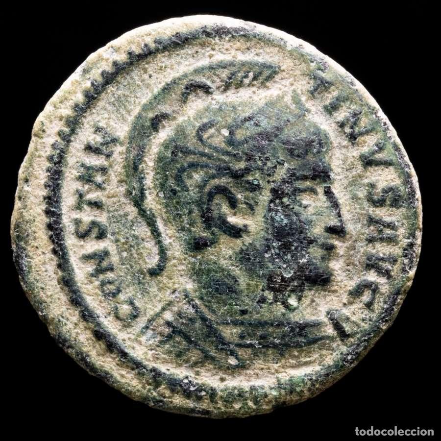 Monedas Imperio Romano: Constantino I (307-337 dC.) Follis. BEATA TRANQVILLITAS (4977)