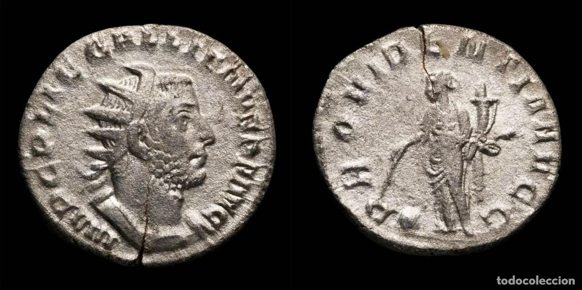 Roman Empire Coins: Antoniniano de Galieno - PROVIDENTIA AVG - 20 mm / 3.16 gr.