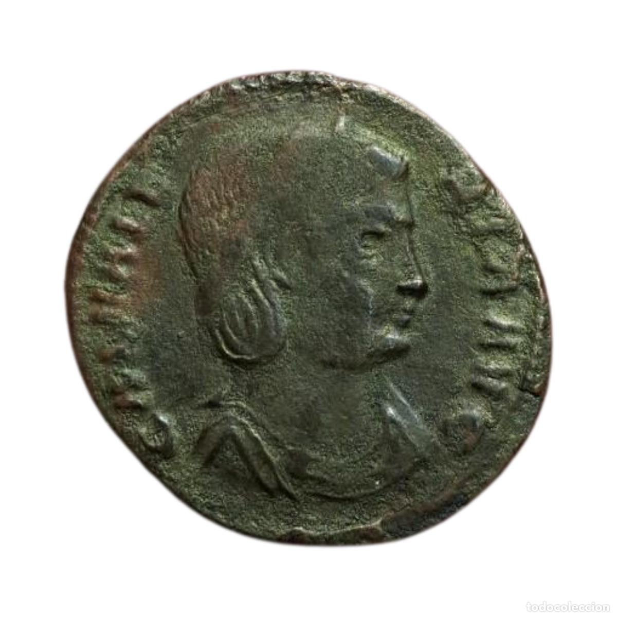 Moedas Imp&eacute;rio Romano: NT/ BONITO FOLLIS ROMANO GALERIA VELERIA 5,80 GRS (A235)