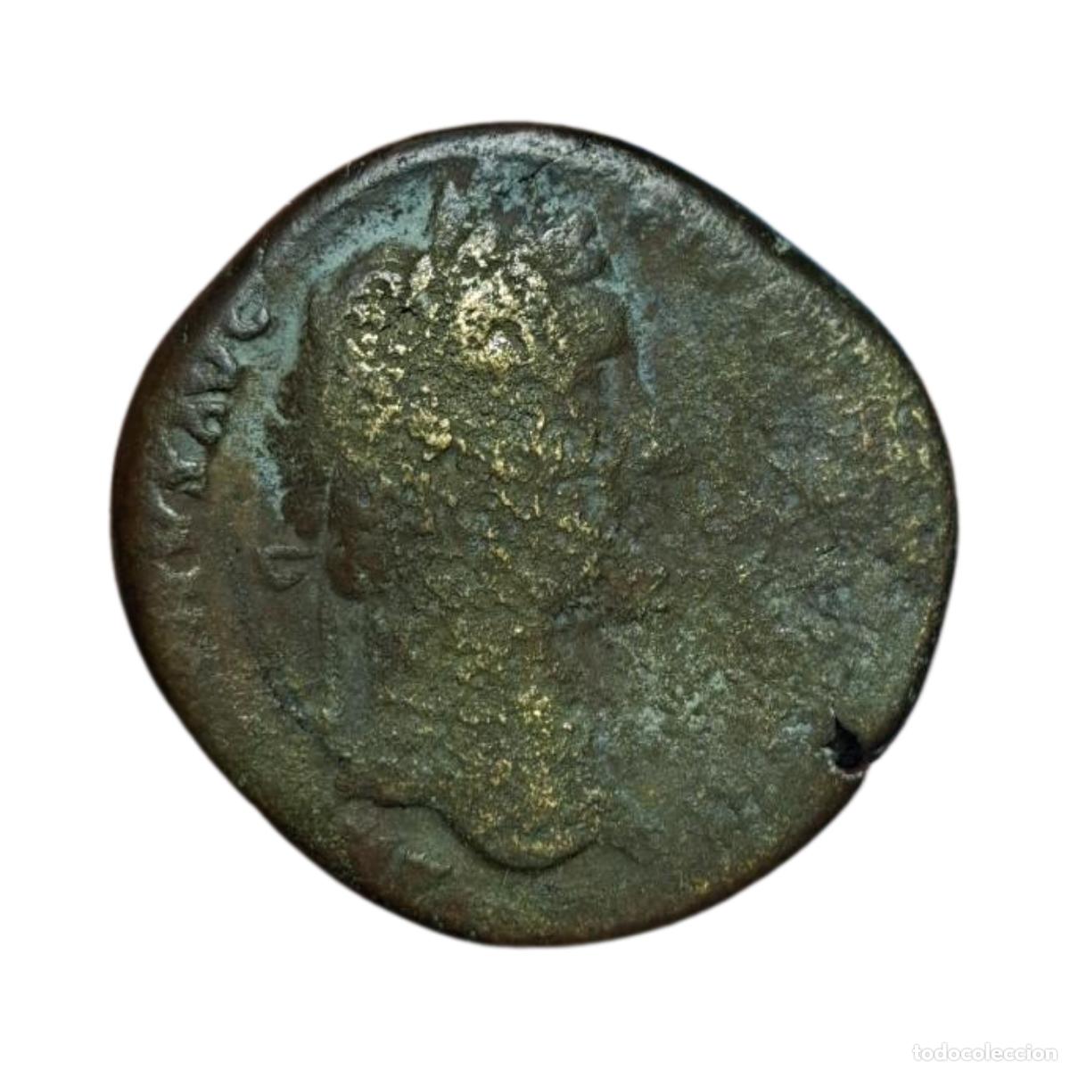 Monete Impero Romano: NT/ SESTERCIO ANTONINO PIO REVERSO MUY RARO 21,43 GRS (A627)