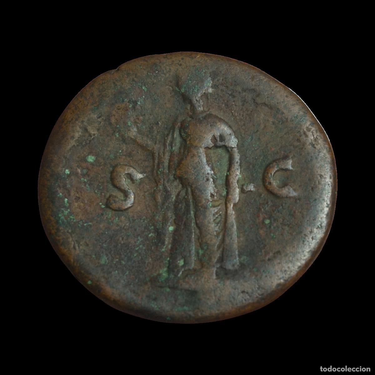 Monedas Imperio romano: NT/ AS VESPASIANO REV. SPES (A1103) - Foto 2
