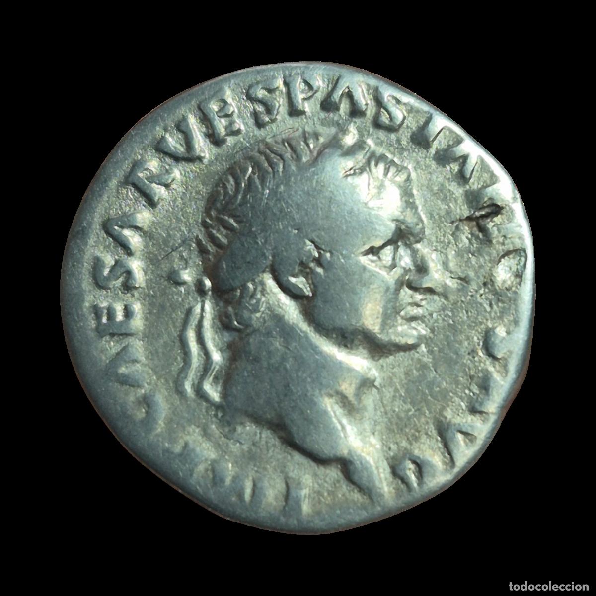 Monedas Imperio Romano: NT/ DENARIO VESPASIANO REV. FIGURA SEDENTE (A1101)