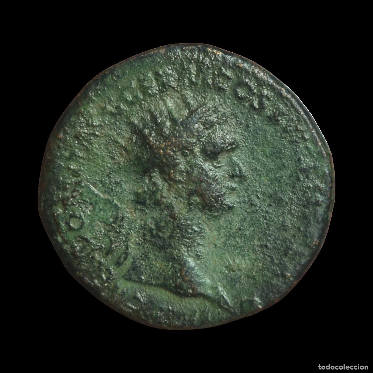 Monedas Imperio Romano: NT/ DUPONDIO DOMICIANO REV. VIRTUTI (A1108)
