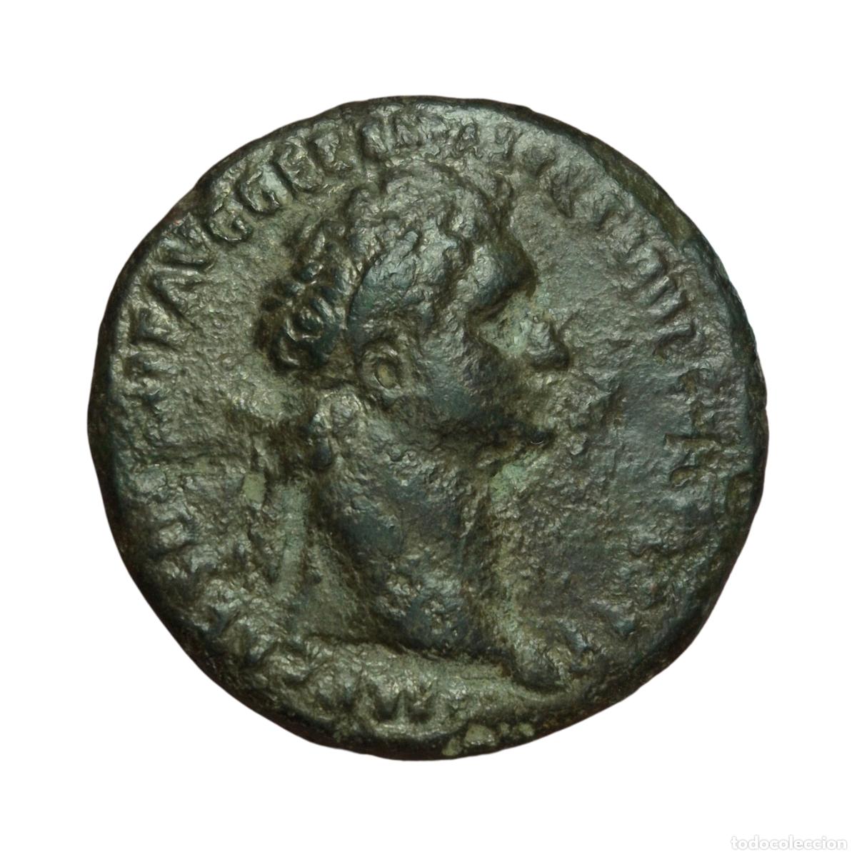 Monedas Imperio Romano: NT/ AS DOMICIANO REV. MUY RARO (A941)