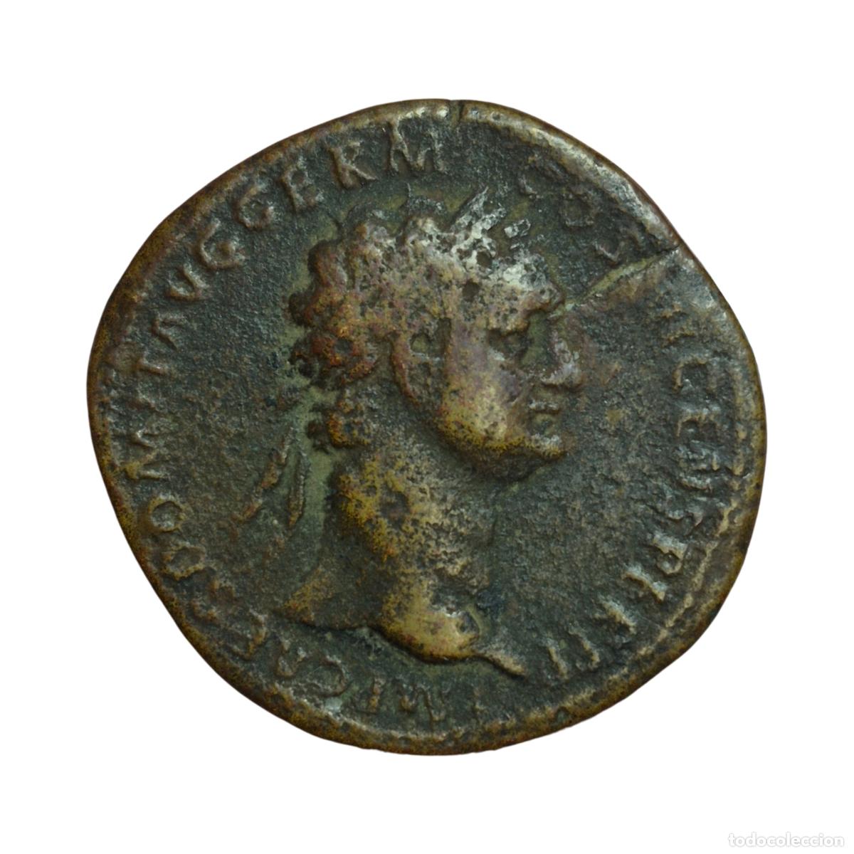 Monedas Imperio Romano: NT/ SESTERCIO DOMICIANO REV. JUPITER (A942)