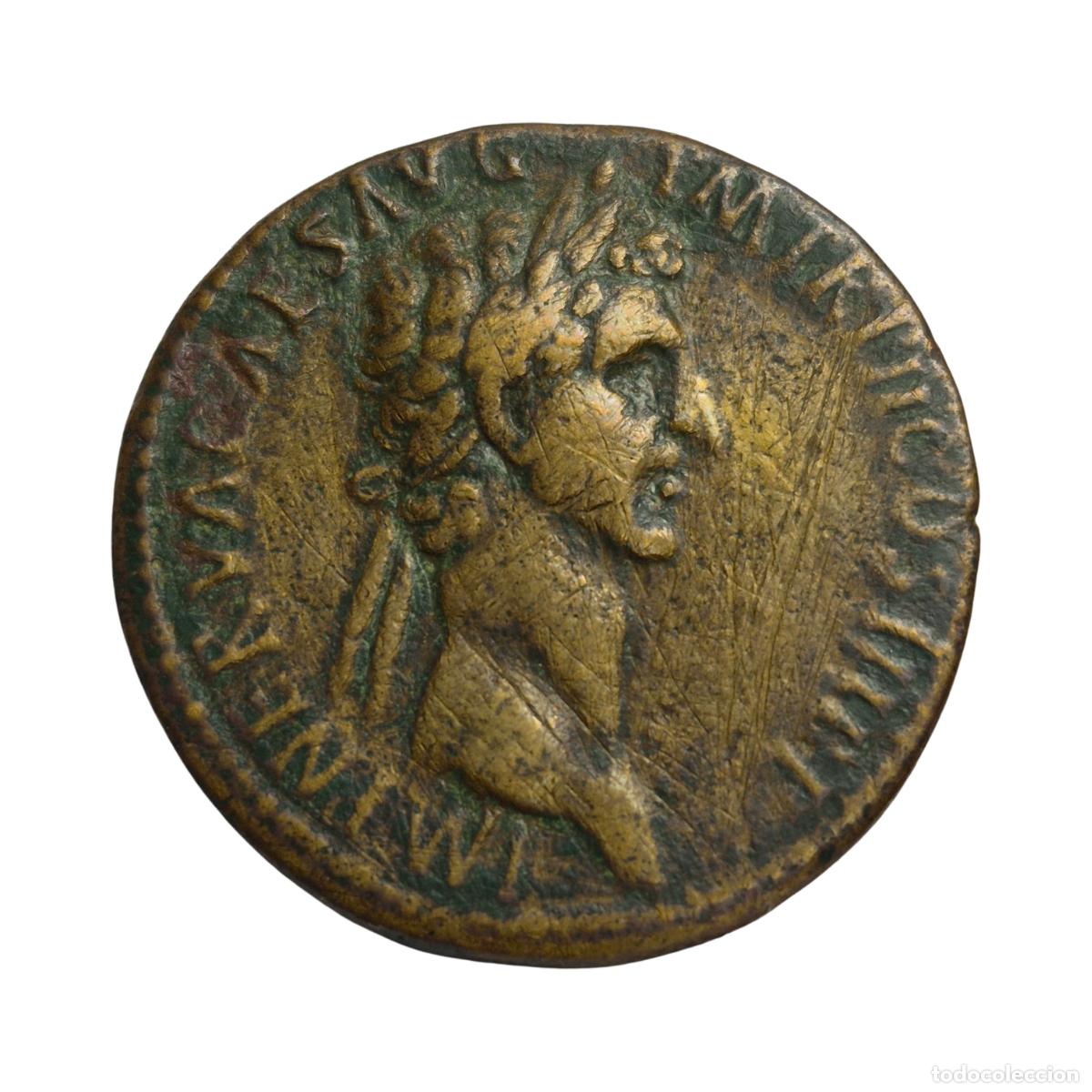 Monedas Imperio Romano: NT/ SESTERCIO NERVA REV. LIBERTAS (A1113)