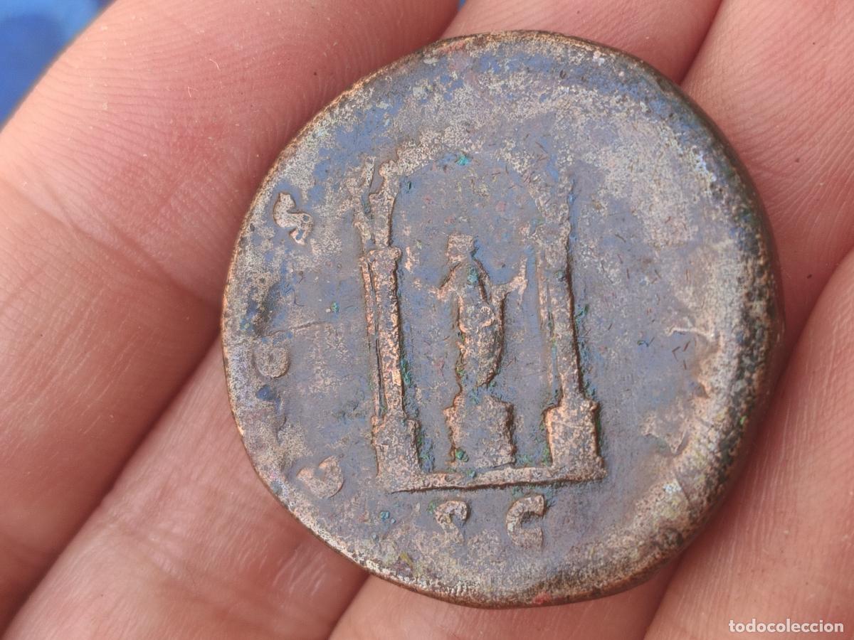 Monedas Imperio Romano: Buen sestercio de Antonino P&iacute;o