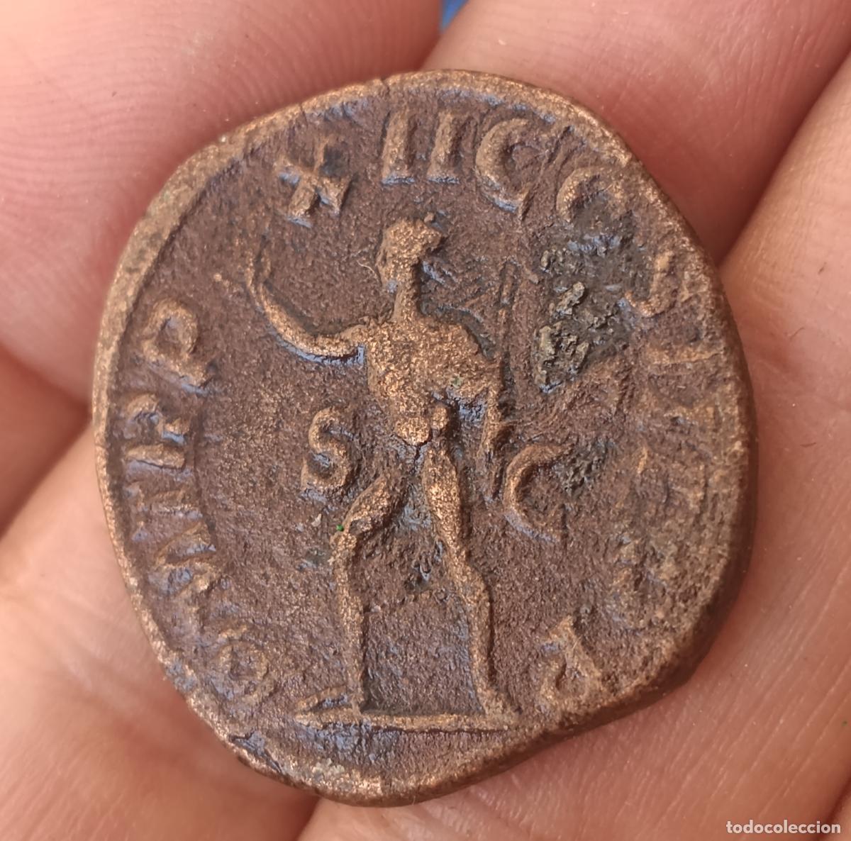 Monedas Imperio Romano: Buen sestercio de Alejandro Severo