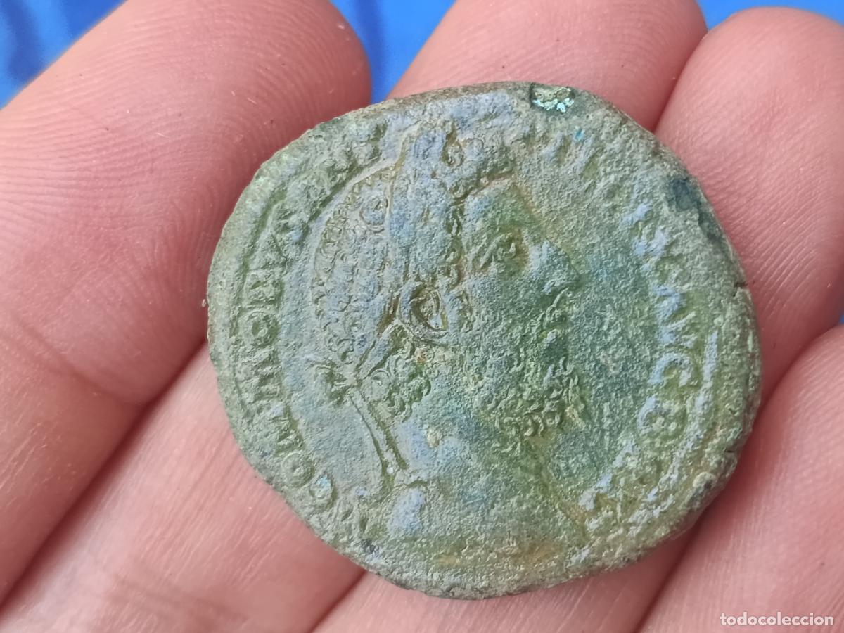 Monedas Imperio Romano: Buen sestercio de C&oacute;modo. COMMODUS
