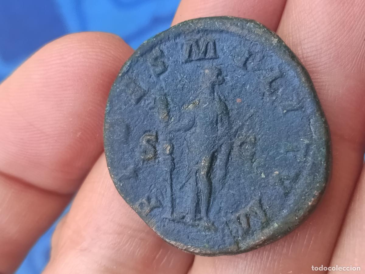 Monedas Imperio romano: Buen sestercio de Gordiano III - Foto 2